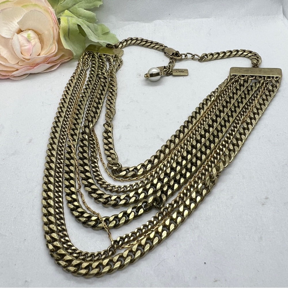 JENNY BIRD Studio Collar Statement Necklace Indigo X Coll…